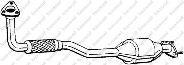 BOSAL 098-257 Катализатор для DAEWOO MATIZ (Дэу Матиз) BOSAL 098-257 Катализатор для DAEWOO MATIZ (Дэу Матиз)