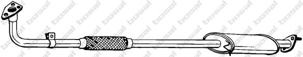 BOSAL 283-683 Предглушитель выхлопных газов для DAIHATSU CHARADE III (Дайхатсу Чарадэ 3) BOSAL 283-683 Предглушитель выхлопных газов для DAIHATSU CHARADE III (Дайхатсу Чарадэ 3)