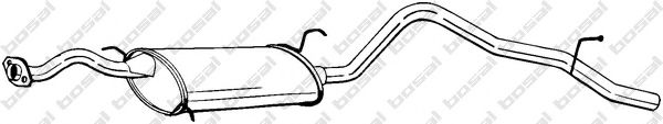 BOSAL 285-027 Глушитель выхлопных газов конечный для DAIHATSU FEROZA HARD TOP (Дайхатсу Фэроза хард топ) BOSAL 285-027 Глушитель выхлопных газов конечный для DAIHATSU FEROZA HARD TOP (Дайхатсу Фэроза хард топ)