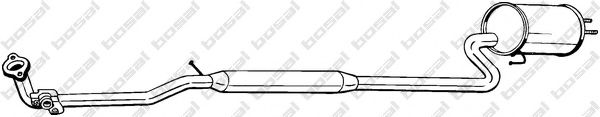 BOSAL 292-023 Предглушитель выхлопных газов для DAIHATSU YRV (Дайхатсу Ърv) BOSAL 292-023 Предглушитель выхлопных газов для DAIHATSU YRV (Дайхатсу Ърv)