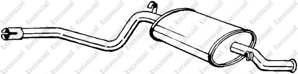BOSAL 280-327 Глушитель выхлопных газов конечный для FIAT CINQUECENTO (Фиат Cинqуэcэнто) BOSAL 280-327 Глушитель выхлопных газов конечный для FIAT CINQUECENTO (Фиат Cинqуэcэнто)