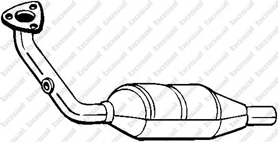 BOSAL 098-089 Катализатор для FIAT CINQUECENTO (Фиат Cинqуэcэнто) BOSAL 098-089 Катализатор для FIAT CINQUECENTO (Фиат Cинqуэcэнто)