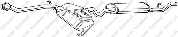 BOSAL 289-223 Глушитель выхлопных газов конечный для FIAT TEMPRA (Фиат Тэмпра) BOSAL 289-223 Глушитель выхлопных газов конечный для FIAT TEMPRA (Фиат Тэмпра)