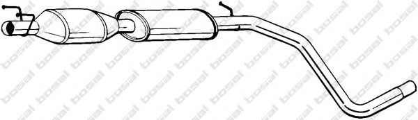 BOSAL 099-232 Катализатор для FIAT STILO MULTI (Фиат Стило мульти) BOSAL 099-232 Катализатор для FIAT STILO MULTI (Фиат Стило мульти)