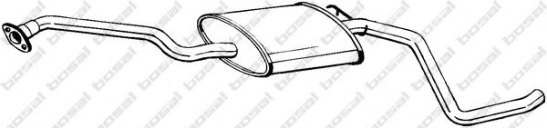 BOSAL 285-987 Средний глушитель выхлопных газов для FORD (Форд) BOSAL 285-987 Средний глушитель выхлопных газов для FORD (Форд)