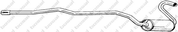 BOSAL 288-675 Средний глушитель выхлопных газов для FORD ORION II (Форд Орион 2) BOSAL 288-675 Средний глушитель выхлопных газов для FORD ORION II (Форд Орион 2)