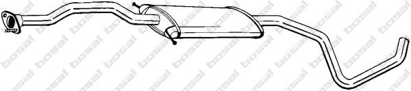 BOSAL 285-953 Средний глушитель выхлопных газов для FORD (Форд) BOSAL 285-953 Средний глушитель выхлопных газов для FORD (Форд)