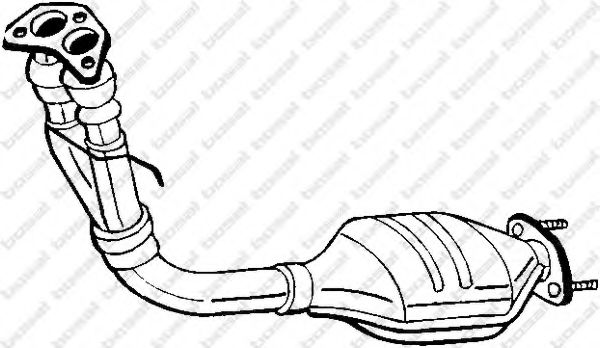 BOSAL 098-419 Катализатор для FORD ESCORT 95 (Форд Эскорт 95) BOSAL 098-419 Катализатор для FORD ESCORT 95 (Форд Эскорт 95)