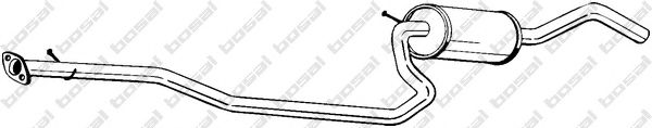 BOSAL 286-955 Средний глушитель выхлопных газов для MAZDA (Мазда) BOSAL 286-955 Средний глушитель выхлопных газов для MAZDA (Мазда)