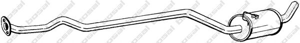 BOSAL 286-787 Средний глушитель выхлопных газов для FORD FIESTA (Форд Фиэста) BOSAL 286-787 Средний глушитель выхлопных газов для FORD FIESTA (Форд Фиэста)