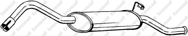 BOSAL 154-021 Глушитель выхлопных газов конечный для FORD FIESTA (Форд Фиэста) BOSAL 154-021 Глушитель выхлопных газов конечный для FORD FIESTA (Форд Фиэста)