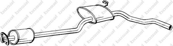 BOSAL 285-837 Средний глушитель выхлопных газов для FORD SCORPIO I (Форд Скорпио 1) BOSAL 285-837 Средний глушитель выхлопных газов для FORD SCORPIO I (Форд Скорпио 1)
