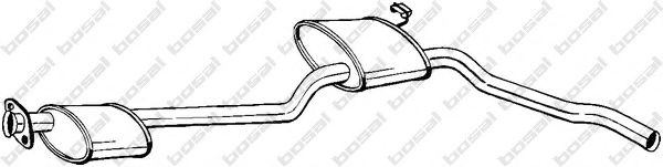 BOSAL 285-841 Средний глушитель выхлопных газов для FORD SCORPIO I (Форд Скорпио 1) BOSAL 285-841 Средний глушитель выхлопных газов для FORD SCORPIO I (Форд Скорпио 1)
