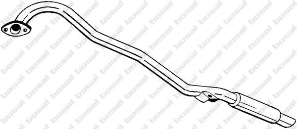 BOSAL 278-551 Глушитель выхлопных газов конечный для NISSAN TERRANO II (Ниссан Террано 2) BOSAL 278-551 Глушитель выхлопных газов конечный для NISSAN TERRANO II (Ниссан Террано 2)