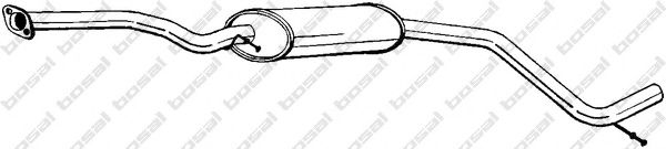 BOSAL 285-633 Средний глушитель выхлопных газов для FORD MONDEO (Форд Мондэо) BOSAL 285-633 Средний глушитель выхлопных газов для FORD MONDEO (Форд Мондэо)