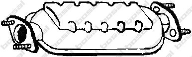 BOSAL 098-234 Катализатор для FORD USA PROBE II (Форд сша Пробэ 2) BOSAL 098-234 Катализатор для FORD USA PROBE II (Форд сша Пробэ 2)