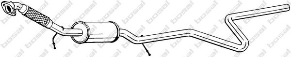 BOSAL 288-027 Предглушитель выхлопных газов для MAZDA 2 (Мазда 2) BOSAL 288-027 Предглушитель выхлопных газов для MAZDA 2 (Мазда 2)