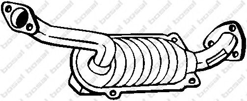 BOSAL 090-591 Катализатор для HONDA CIVIC VIII (Хонда Цивик 8) BOSAL 090-591 Катализатор для HONDA CIVIC VIII (Хонда Цивик 8)