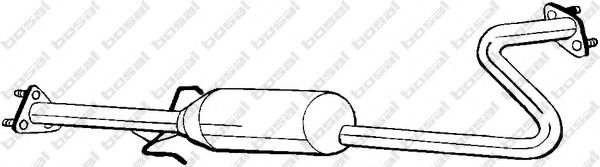 BOSAL 281-271 Средний глушитель выхлопных газов 