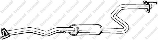 BOSAL 284-541 Средний глушитель выхлопных газов для HONDA CRX II (Хонда Cрх 2) BOSAL 284-541 Средний глушитель выхлопных газов для HONDA CRX II (Хонда Cрх 2)