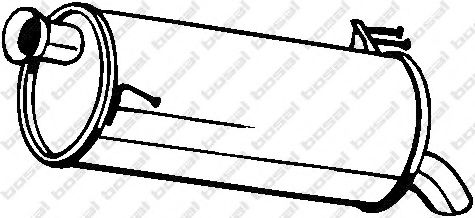 BOSAL 165-037 Глушитель выхлопных газов конечный для HYUNDAI I20 (Хендай И20) BOSAL 165-037 Глушитель выхлопных газов конечный для HYUNDAI I20 (Хендай И20)