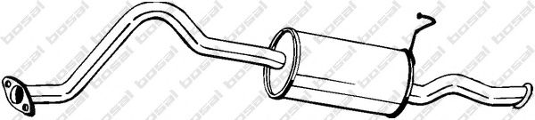 BOSAL 281-263 Глушитель выхлопных газов конечный 