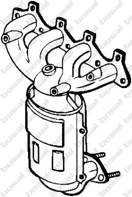 BOSAL 090-425 Катализатор для HYUNDAI LAVITA (Хендай Лаvита) BOSAL 090-425 Катализатор для HYUNDAI LAVITA (Хендай Лаvита)