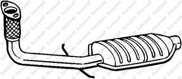 BOSAL 099-242 Катализатор для HYUNDAI LAVITA (Хендай Лаvита) BOSAL 099-242 Катализатор для HYUNDAI LAVITA (Хендай Лаvита)
