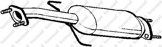 BOSAL 098-453 Катализатор для KIA MENTOR (Киа Мэнтор) BOSAL 098-453 Катализатор для KIA MENTOR (Киа Мэнтор)