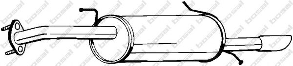 BOSAL 169-005 Глушитель выхлопных газов конечный для KIA MENTOR (Киа Мэнтор) BOSAL 169-005 Глушитель выхлопных газов конечный для KIA MENTOR (Киа Мэнтор)