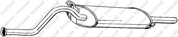 BOSAL 278-981 Глушитель выхлопных газов конечный для LADA SABLE (Лада Саблэ) BOSAL 278-981 Глушитель выхлопных газов конечный для LADA SABLE (Лада Саблэ)