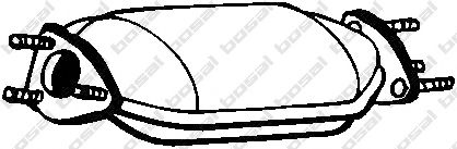 BOSAL 098-302 Катализатор для LAND ROVER FREELANDER (Ленд ровер/лэнд ровер Фриландер)