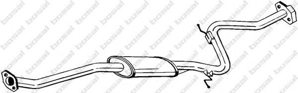 BOSAL 283-379 Средний глушитель выхлопных газов для MAZDA (Мазда) BOSAL 283-379 Средний глушитель выхлопных газов для MAZDA (Мазда)