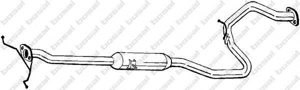 BOSAL 286-469 Средний глушитель выхлопных газов для MAZDA (Мазда) BOSAL 286-469 Средний глушитель выхлопных газов для MAZDA (Мазда)