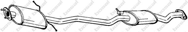 BOSAL 281-341 Предглушитель выхлопных газов для MAZDA 323 III (Мазда 323 3) BOSAL 281-341 Предглушитель выхлопных газов для MAZDA 323 III (Мазда 323 3)