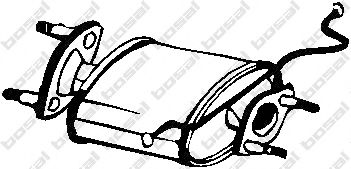 BOSAL 171-293 Средний глушитель выхлопных газов для MAZDA GLC II (Мазда Глc 2) BOSAL 171-293 Средний глушитель выхлопных газов для MAZDA GLC II (Мазда Глc 2)