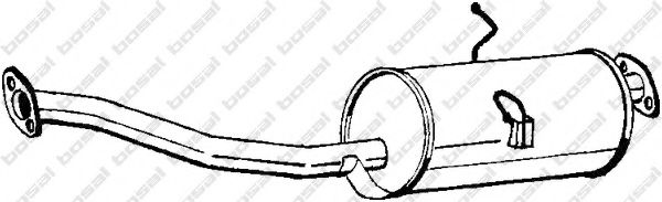 BOSAL 278-491 Глушитель выхлопных газов конечный для MAZDA PROCEED/DRIFTER (Мазда Просид/дрифтэр) BOSAL 278-491 Глушитель выхлопных газов конечный для MAZDA PROCEED/DRIFTER (Мазда Просид/дрифтэр)