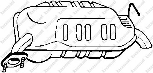 BOSAL 171-635 Глушитель выхлопных газов конечный для MAZDA ATENZA (Мазда Атэнза) BOSAL 171-635 Глушитель выхлопных газов конечный для MAZDA ATENZA (Мазда Атэнза)