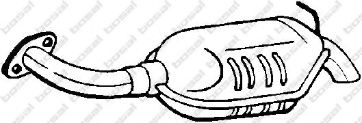 BOSAL 171-019 Глушитель выхлопных газов конечный для MAZDA ATENZA (Мазда Атэнза) BOSAL 171-019 Глушитель выхлопных газов конечный для MAZDA ATENZA (Мазда Атэнза)
