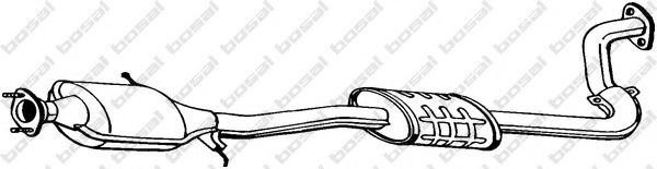 BOSAL 090-161 Катализатор для MAZDA 121 METRO (Мазда 121 мэтро) BOSAL 090-161 Катализатор для MAZDA 121 METRO (Мазда 121 мэтро)