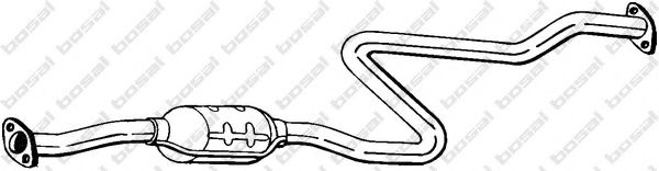 BOSAL 099-317 Катализатор для MAZDA 626 V (Мазда 626 5) BOSAL 099-317 Катализатор для MAZDA 626 V (Мазда 626 5)
