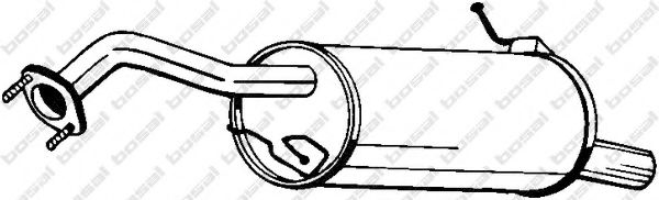 BOSAL 171-197 Глушитель выхлопных газов конечный для MAZDA 323 F VI (Мазда 323 ф6) BOSAL 171-197 Глушитель выхлопных газов конечный для MAZDA 323 F VI (Мазда 323 ф6)