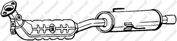 BOSAL 090-137 Катализатор для MAZDA 6 (Мазда 6) BOSAL 090-137 Катализатор для MAZDA 6 (Мазда 6)