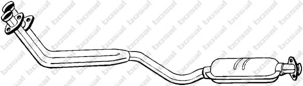 BOSAL 281-299 Предглушитель выхлопных газов для MERCEDESBENZ (Мерседес бенц) BOSAL 281-299 Предглушитель выхлопных газов для MERCEDESBENZ (Мерседес бенц)