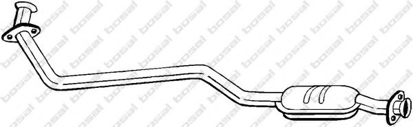 BOSAL 281-323 Предглушитель выхлопных газов для MERCEDESBENZ (Мерседес бенц)