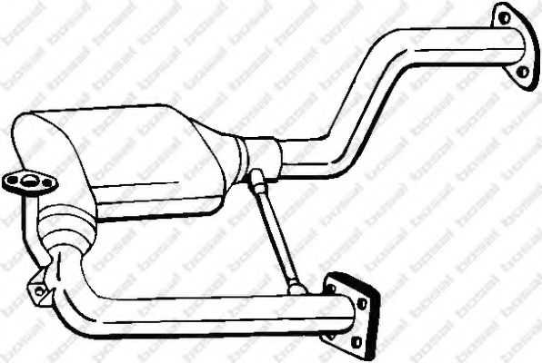 BOSAL 098-489 Катализатор для MERCEDES-BENZ VITO (Мэрcэдэс-бэнз Вито) BOSAL 098-489 Катализатор для MERCEDES-BENZ VITO (Мэрcэдэс-бэнз Вито)