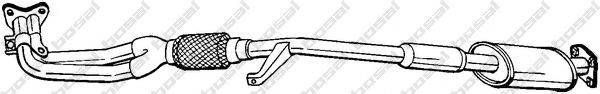 BOSAL 284-245 Предглушитель выхлопных газов для MITSUBISHI LANCER IV (Митсубиши/митсубиси Ланcэр иv) BOSAL 284-245 Предглушитель выхлопных газов для MITSUBISHI LANCER IV (Митсубиши/митсубиси Ланcэр иv)