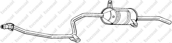 BOSAL 287-773 Глушитель выхлопных газов конечный для MITSUBISHI LANCER III (Митсубиши/митсубиси Ланcэр 3) BOSAL 287-773 Глушитель выхлопных газов конечный для MITSUBISHI LANCER III (Митсубиши/митсубиси Ланcэр 3)