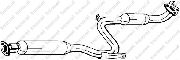 BOSAL 282-493 Средний глушитель выхлопных газов для MITSUBISHI SIGMA (Митсубиши/митсубиси Сигма) BOSAL 282-493 Средний глушитель выхлопных газов для MITSUBISHI SIGMA (Митсубиши/митсубиси Сигма)