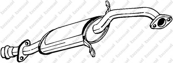 BOSAL 177-109 Средний глушитель выхлопных газов для MITSUBISHI PAJERO/SHOGUN (Митсубиши/митсубиси Пажэро/шогун) BOSAL 177-109 Средний глушитель выхлопных газов для MITSUBISHI PAJERO/SHOGUN (Митсубиши/митсубиси Пажэро/шогун)